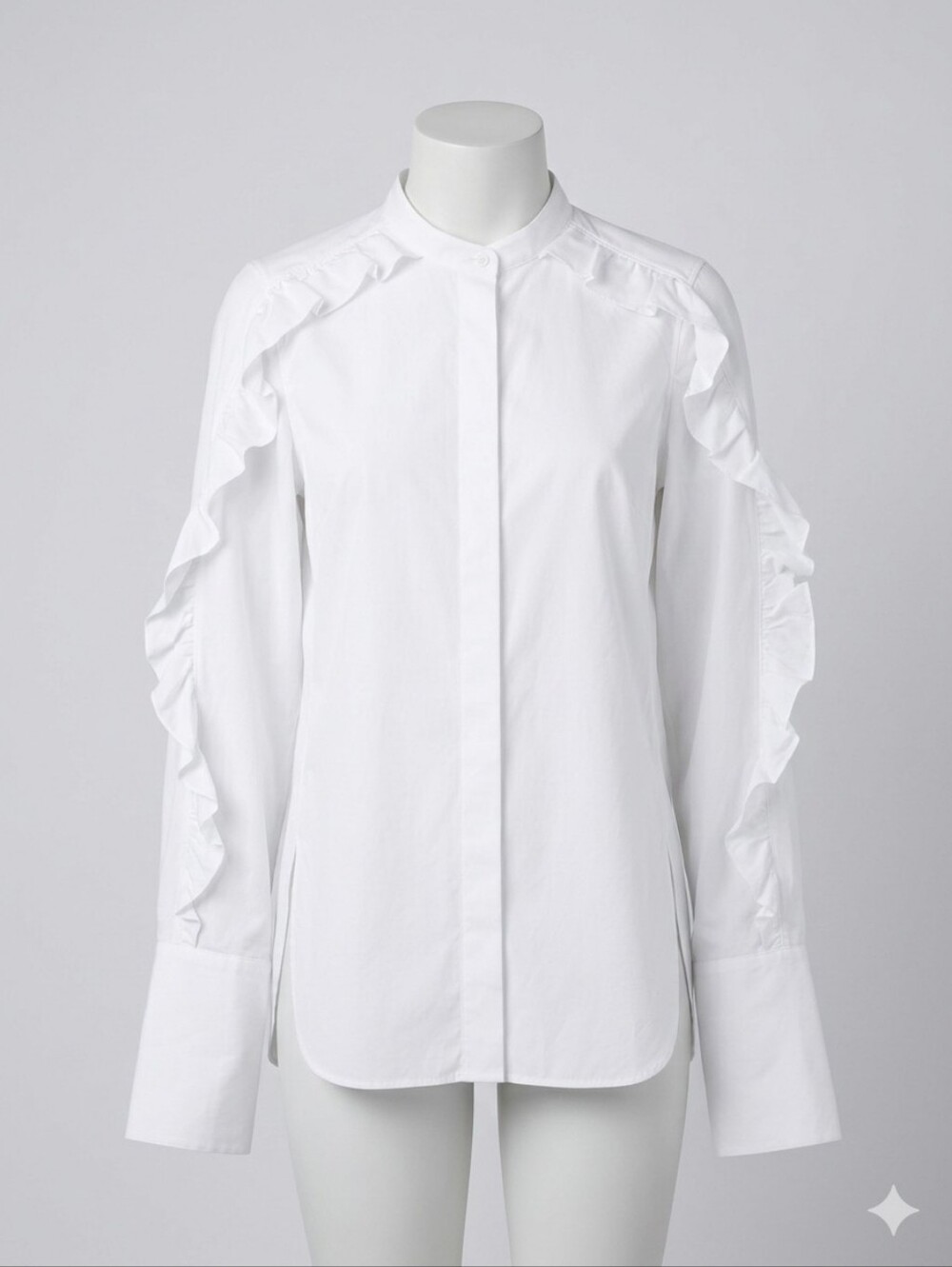 Jil Sander Luxury Statement Blouse With French Cuffs